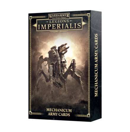 LEGIONS IMPERIALIS: MECHANICUM ARMY LIST CARDS (Release 2024-11-02)