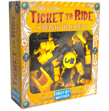 Ticket to Ride: Deluxe Train set Yellow