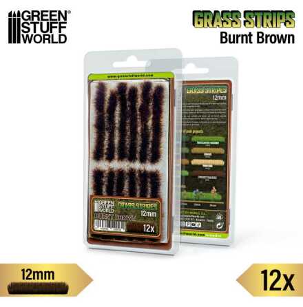 Grass Strips 12 mm - Burnt Brown