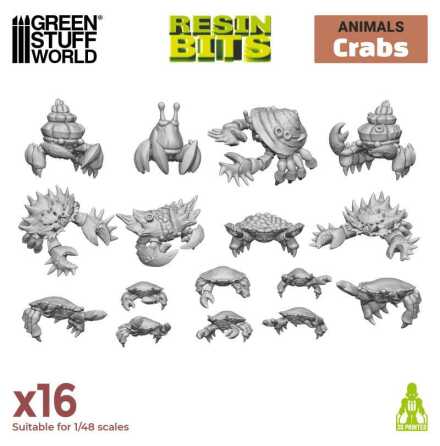 3D printed set - Crabs