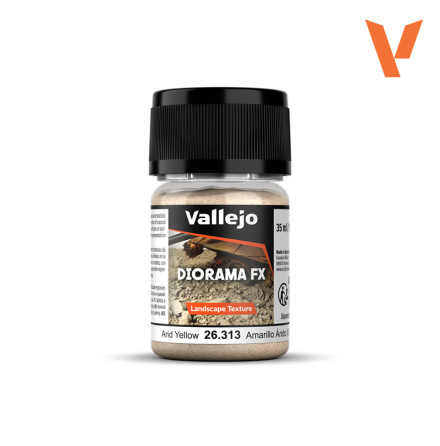 Vallejo Diorama FX Arid yellow 0,1-0,6mm, 35ml