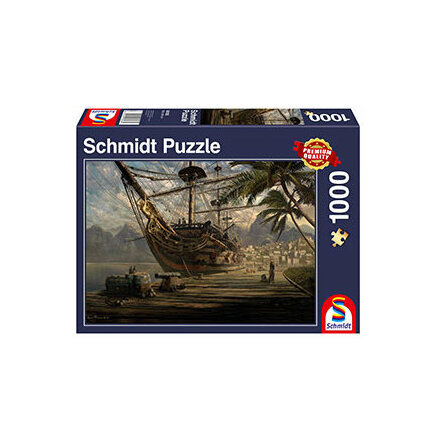 Puzzle - Ship at Ancor (1000 pieces)