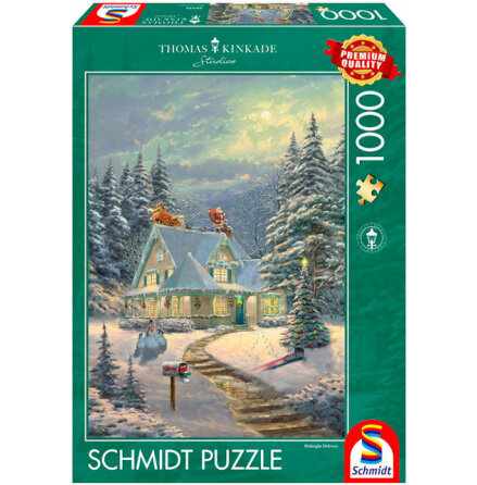 Puzzle - On Christmas Eve (1000 pieces)