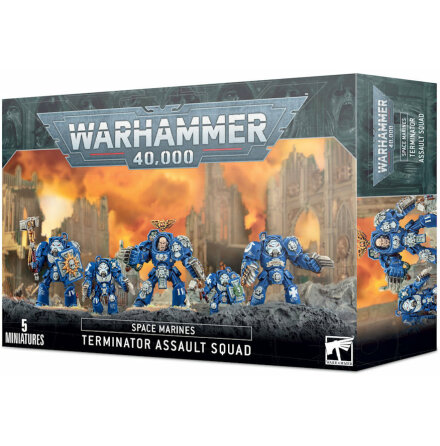 SPACE MARINES TERMINATOR ASSAULT SQUAD