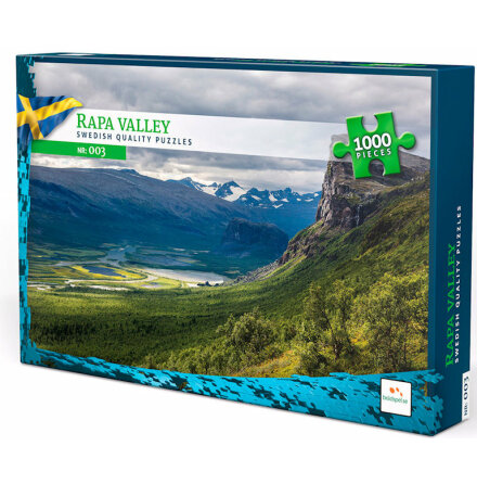 Nordic Quality Puzzles - SE:003 - Rapa Valley (1000 pieces)