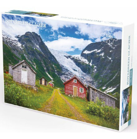 Nordic Quality Puzzles VE:006 - Boyabreen Glacier (1000 pieces)