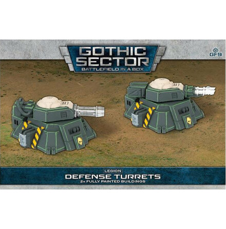 Gothic Sector: Legion Defense Turrets (25-30 mm scale)