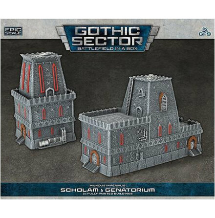 Mundus Imperialis: Scholam & Genatorium (8-10 mm epic scale)