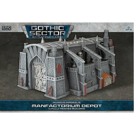 Mundus Imperialis: Manufactorium Depot (8-10 mm epic scale)