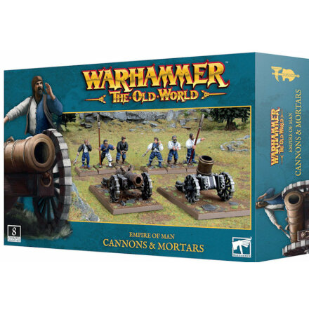 OLD WORLD: EMPIRE CANNONS & MORTARS (Release 2025-01-11)