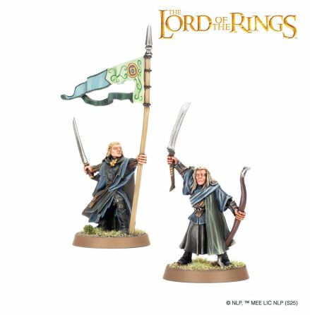 Lorien Elf Commanders (metal)