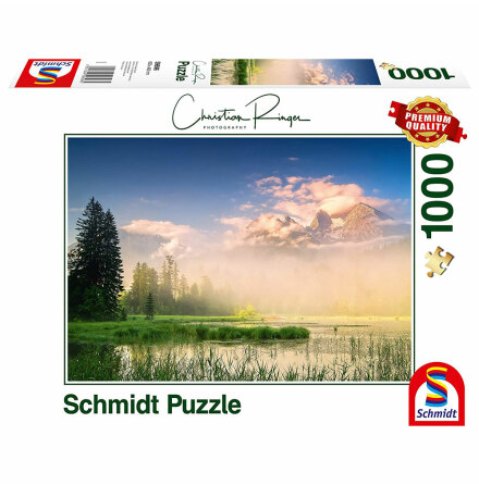 Puzzle - Christian Ringer: Lake Taubensee (1000 pieces)