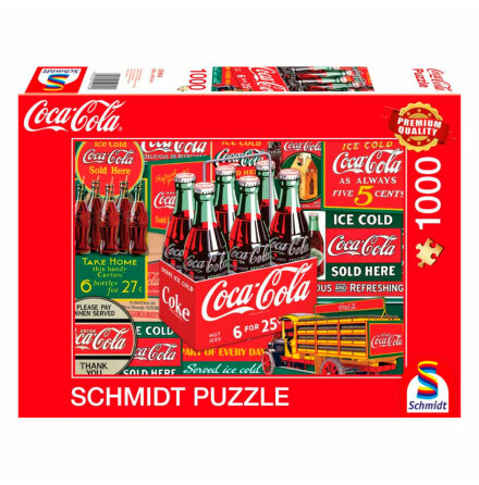 Puzzle - Coca Cola classic (1000 pieces)