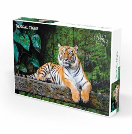 Nordic Quality Puzzles - VE:024 - Bengal Tiger (1000 Pieces)