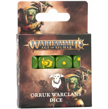 AGE OF SIGMAR: ORRUK WARCLANS DICE (Release 2025-02-15)