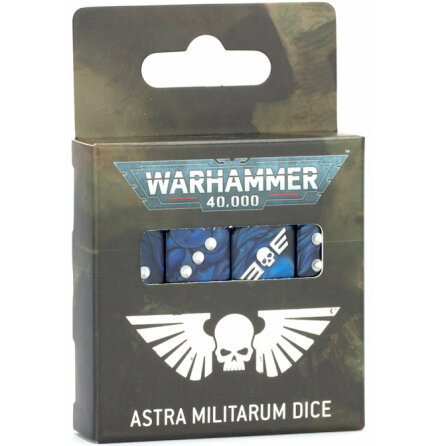 WARHAMMER 40000: ASTRA MILITARUM DICE (10th ed) (Release 2025-02-22)