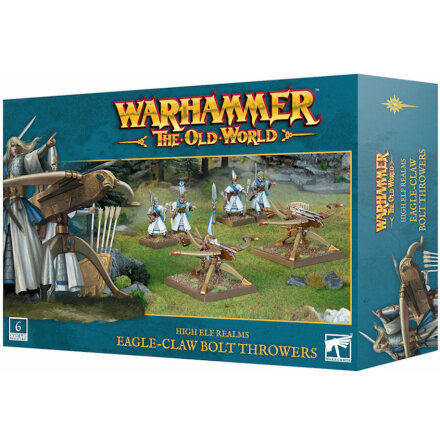 OLD WORLD: HIGH ELF EAGLE CLAW BOLT THROWERS (Release 2025-03-01)