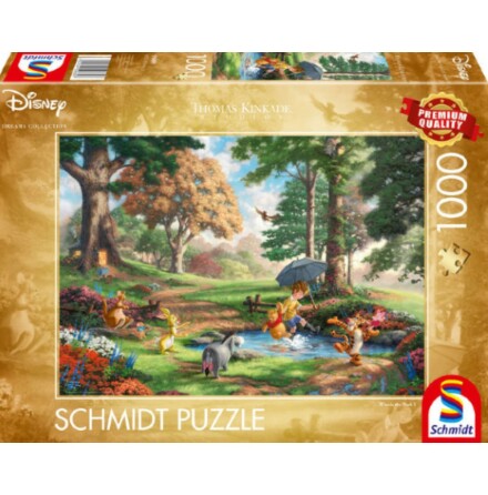 Puzzle - Thomas Kinkade: Disney - Winnie The Pooh (1000 pieces)