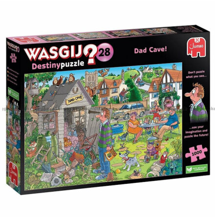 Puzzle Wasgij Destiny 28 Dad Cave! (1000 pieces)